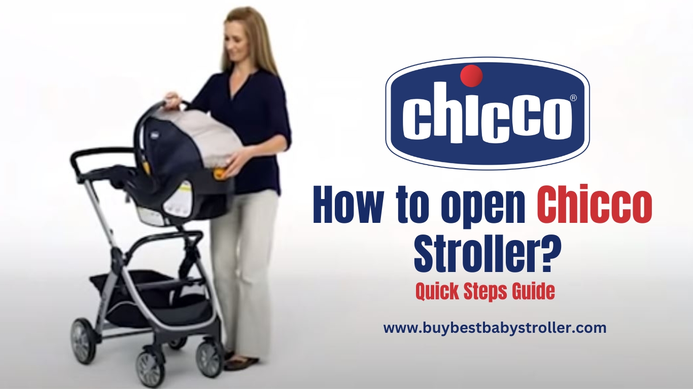 How to open Chicco Stroller?